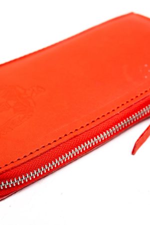 Delta Sigma Theta Wallet w/Zipper (Red Abelo)