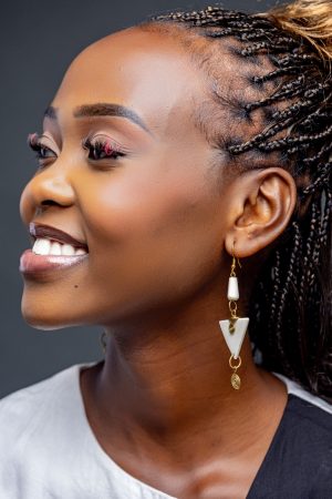 Kilifi Edge- Pendo & Brass Earrings